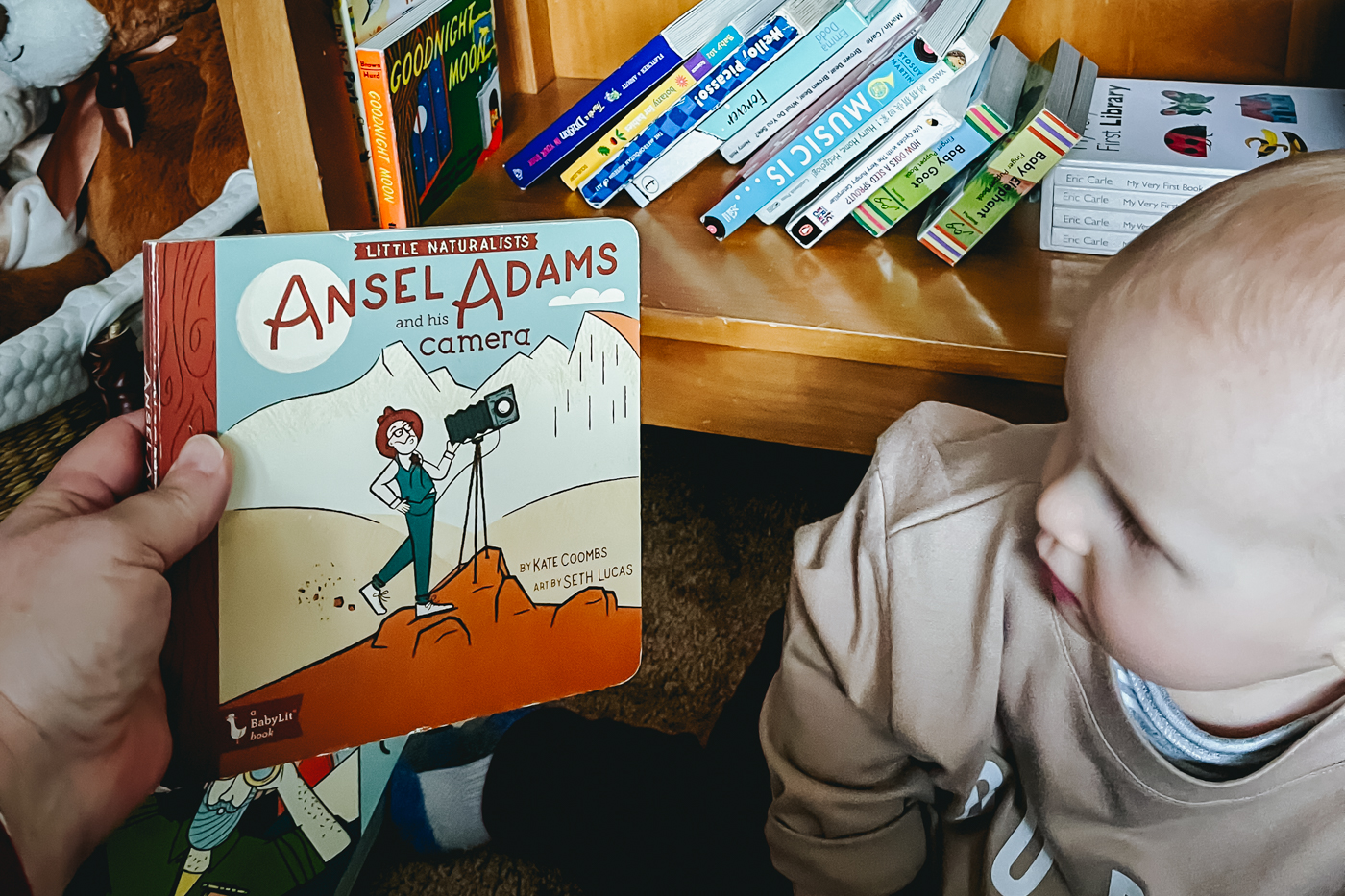 reading favorite baby books and photography is a favorite topic of mine.